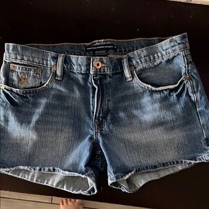 Ralph Lauren Blue Jean Shorts Classic Cut-Off Style